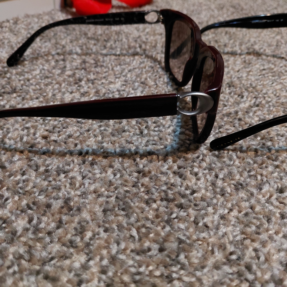 Coach Women's Sunglasses - Black and Purple - Picture 5 of 7